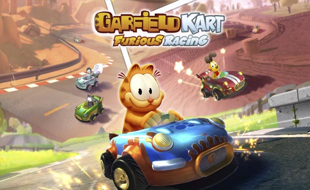 Garfield Kart - Furious Racing Аренда для PS4
