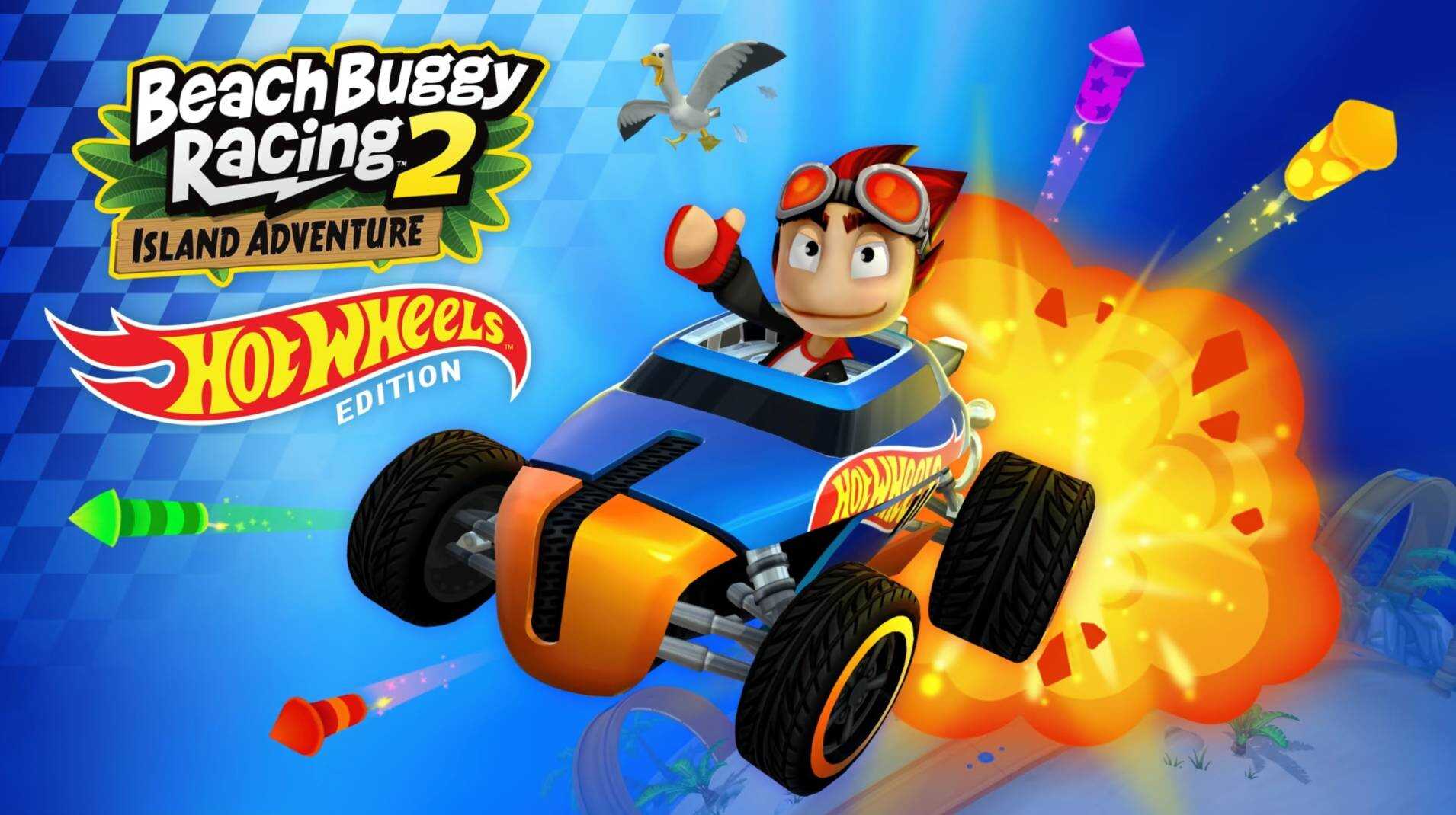 404Game.ru - Аренда игры Beach Buggy Racing 2: Hot Wheels Edition для PS4 и  PS5 от 199 Руб.