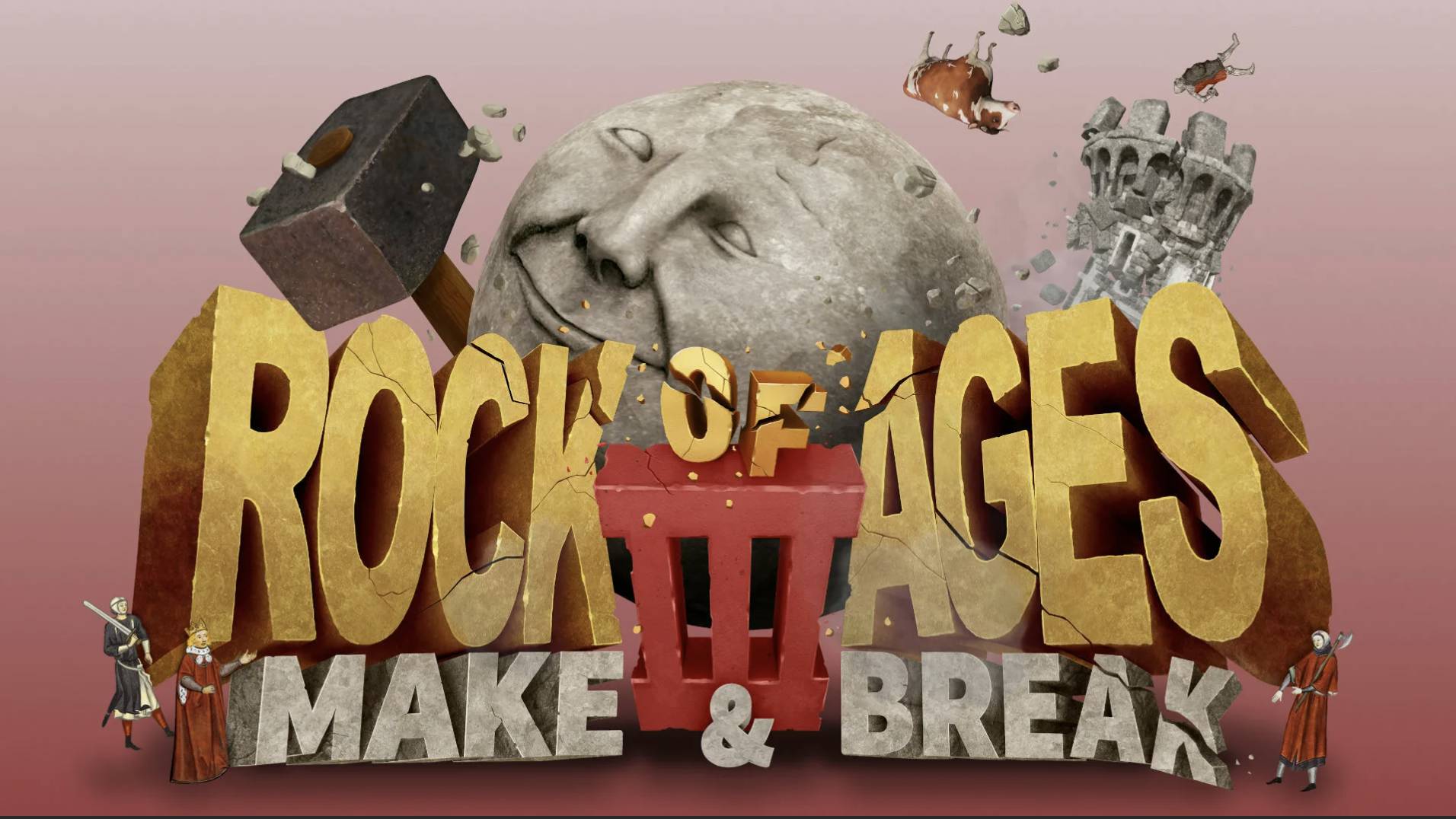 404Game.ru - Аренда игры Rock of Ages 3: Make & Break для PS4 и PS5 от 99  Руб.